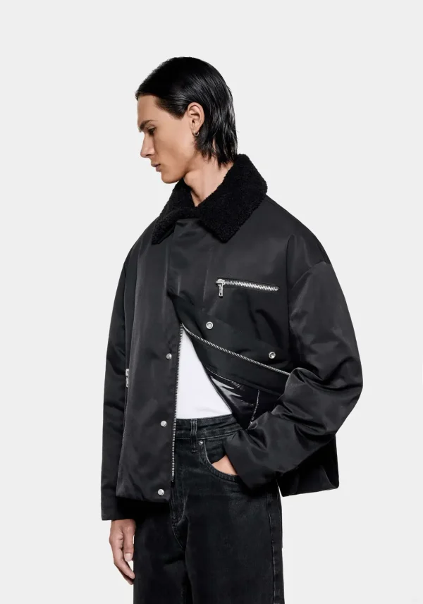 Mki Miyuki Zoku Padded Nylon Box Jacket (7)