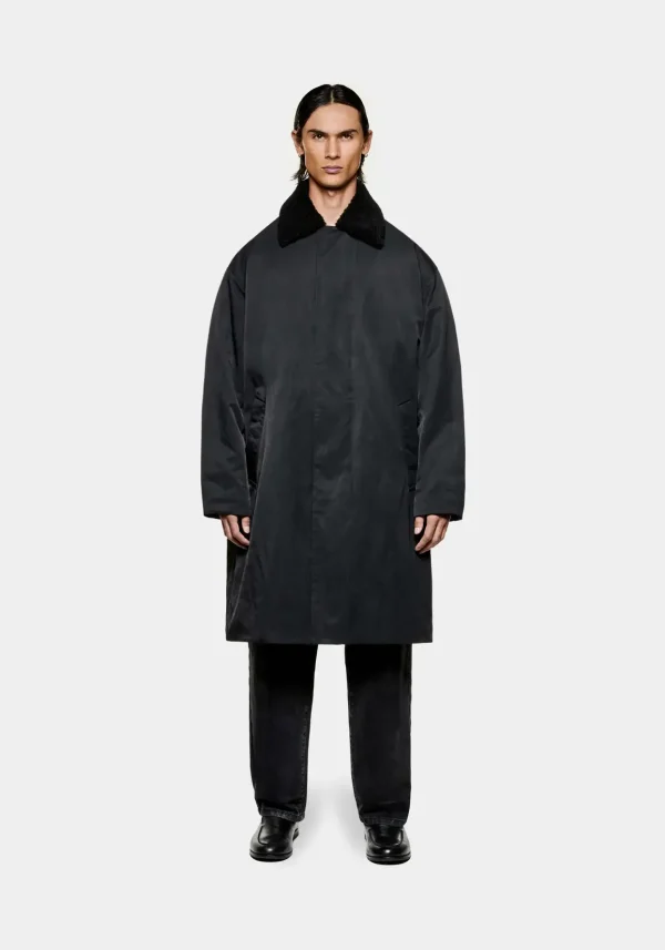 Mki Miyuki Zoku Padded Nylon Overcoat (1)