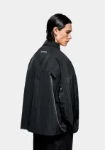 Mki Miyuki Zoku Silky Nylon Box Overshirt Jacket (4)