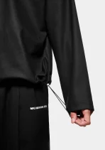 Mki Miyuki Zoku Suiting Quarter Zip Jacket (1)