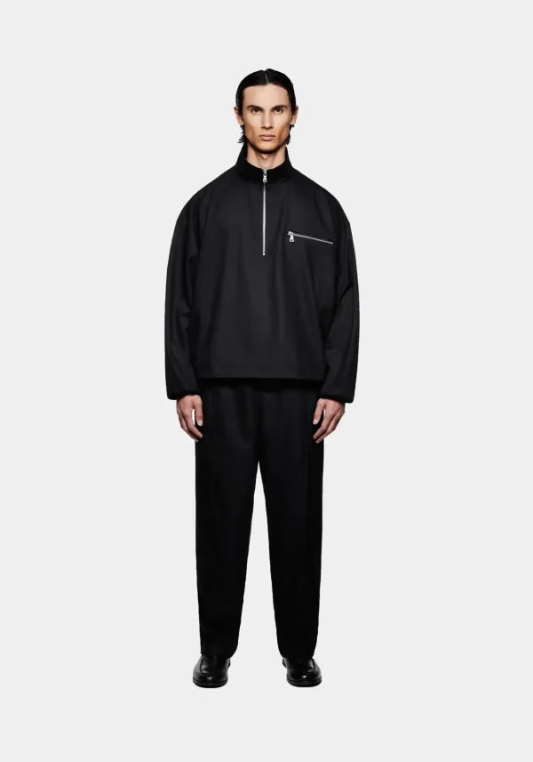 Mki Miyuki Zoku Suiting Quarter Zip Jacket (6)