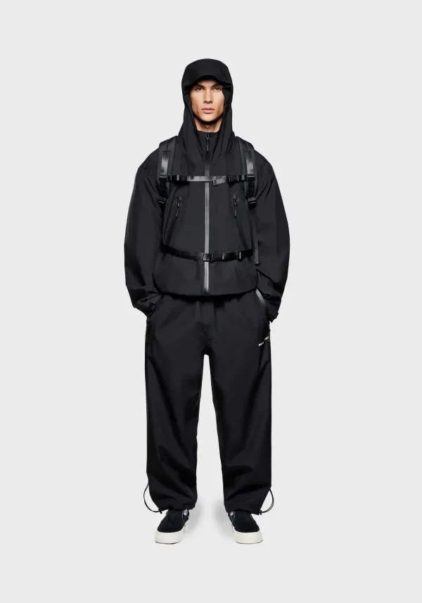 Mki Miyuki Zoku V2 Shell Hooded Jacket Black (1)