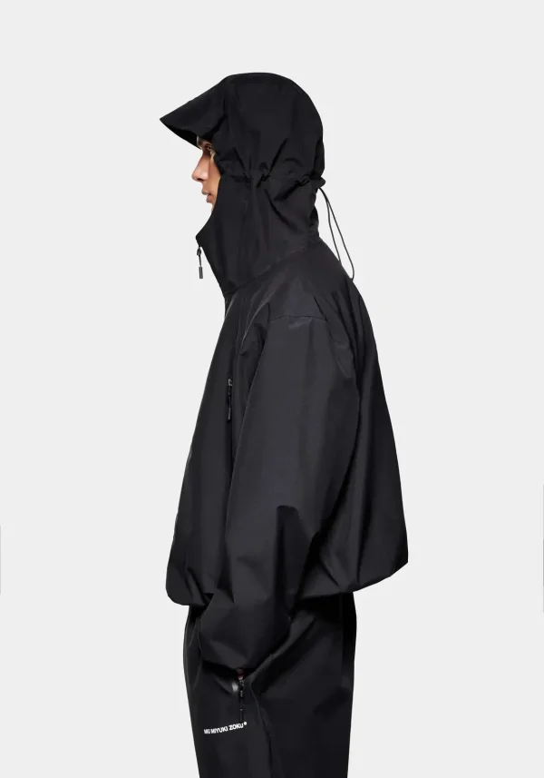 Mki Miyuki Zoku V2 Shell Hooded Jacket Black (8)