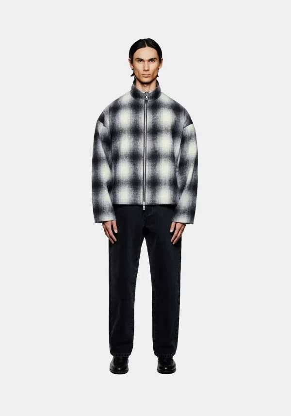Mki Miyuki Zoku Wool Check Track Jacket (4)