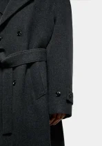 Mki Miyuki Zoku Wool Double Breasted Overcoat (2)