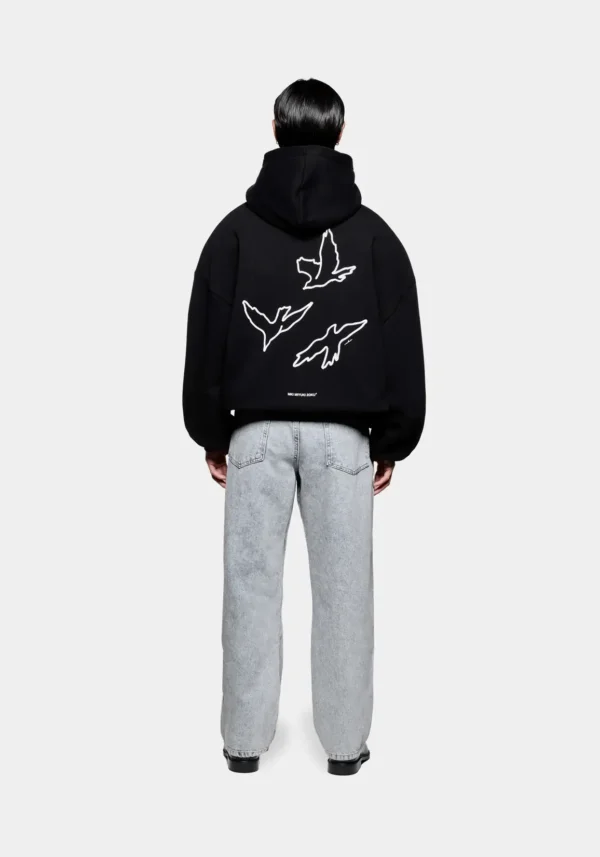 MKI Flight Hoodie Black (1)
