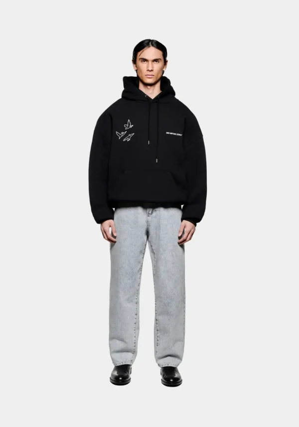 MKI Flight Hoodie Black (4)