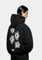 MKI Hibiscus Hoodie Black (3)