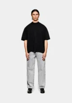 Mki 220 Gsm Slub T Shirt Black (1)