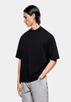 Mki 220 Gsm Slub T Shirt Black (6)