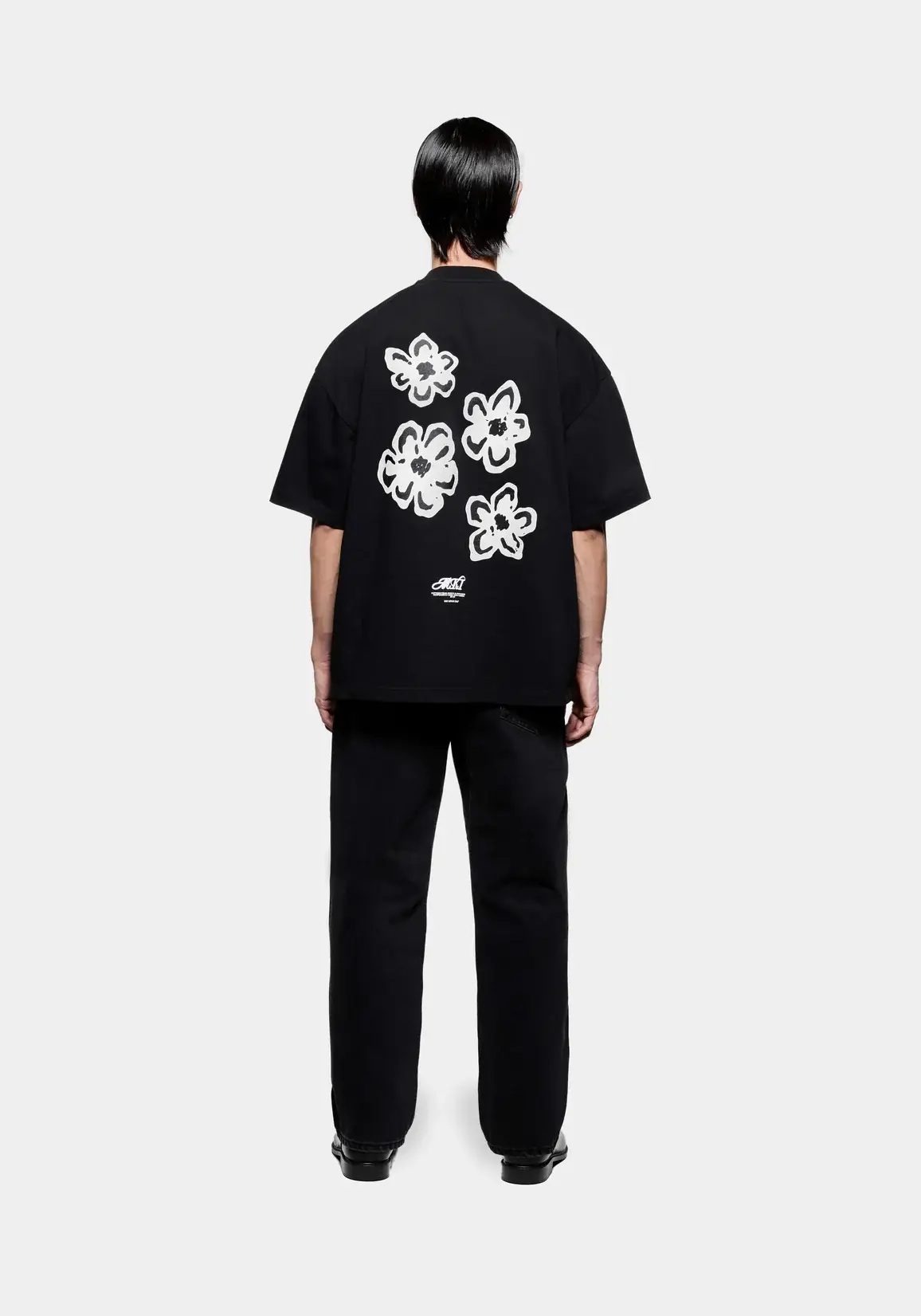 Mki Hibiscus T Shirt Black (1) Mki Hibiscus T Shirt Black (1)