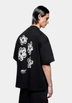 Mki Hibiscus T Shirt Black (3)