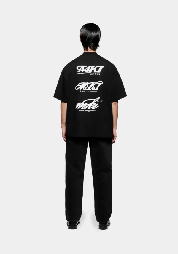 Mki Stack T Shirt Black (1)