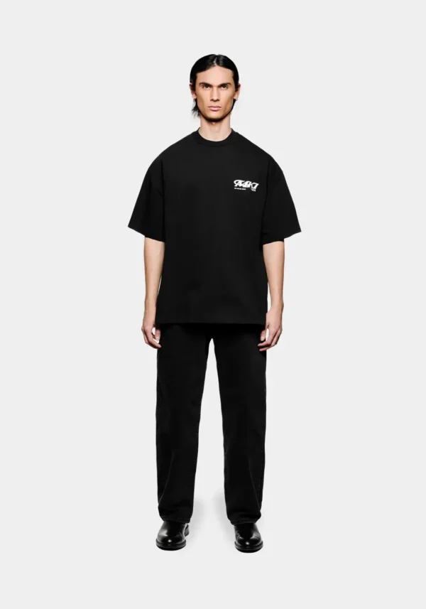 Mki Stack T Shirt Black (4)