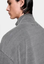 Mki 400 Gsm Pigment Black Dyed Track Jacket (4)