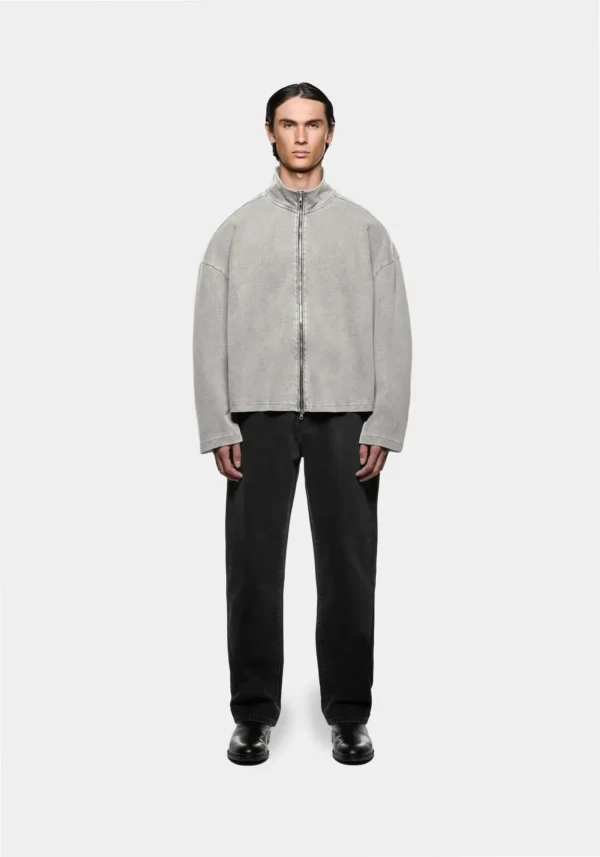 Mki 400 Gsm Pigment Dyed Track Jacket (1)