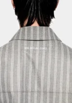 Mki Box Dress Shirt Grey Stripe (2)