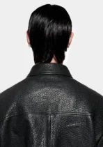 Mki Bubble Leather Field Jacket (4)
