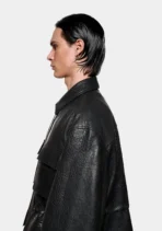 Mki Bubble Leather Field Jacket (7)