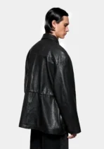 Mki Bubble Leather Field Jacket (9)