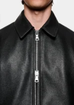 Mki Cropped Leather Rider Jacket (5)