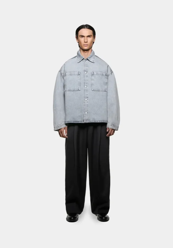 Mki Denim Box Overshirt (1)