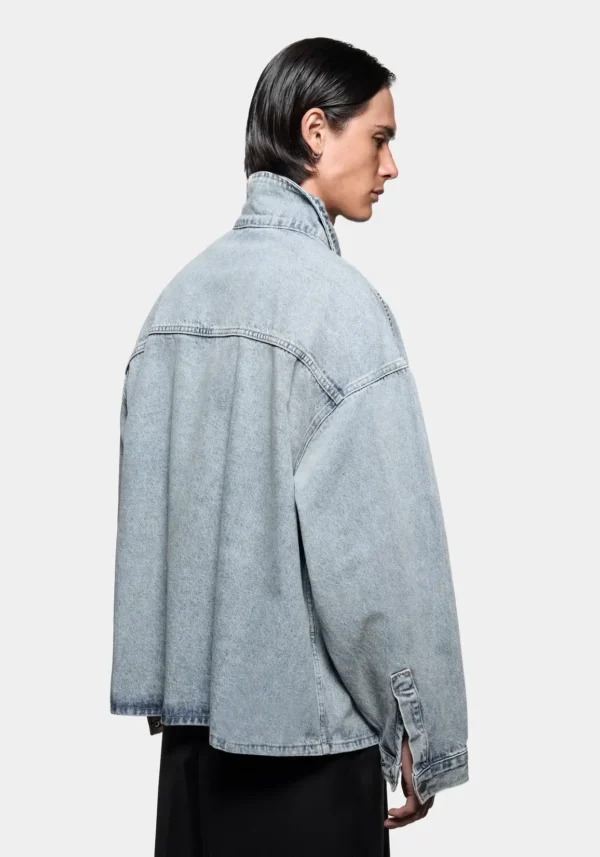 Mki Denim Box Overshirt (7)