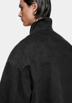 Mki Denim Box Overshirt Black Wash (5)