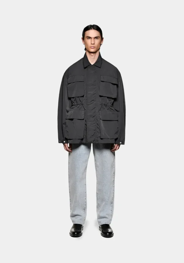 Mki Garment Dyed Field Overshirt (1)