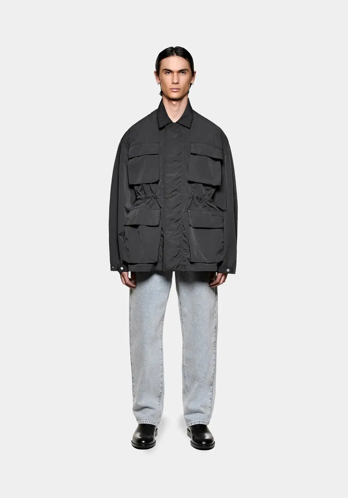 Mki Garment Dyed Field Overshirt (1) Mki Garment Dyed Field Overshirt (1)