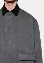 Mki Garment Dyed Work Coat (4)