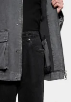 Mki Garment Dyed Work Coat (5)