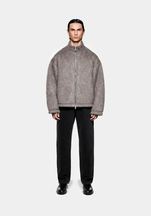 Mki Hairy Wool Track Jacket (1)