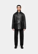 Mki Leather Hunting Coat (1)