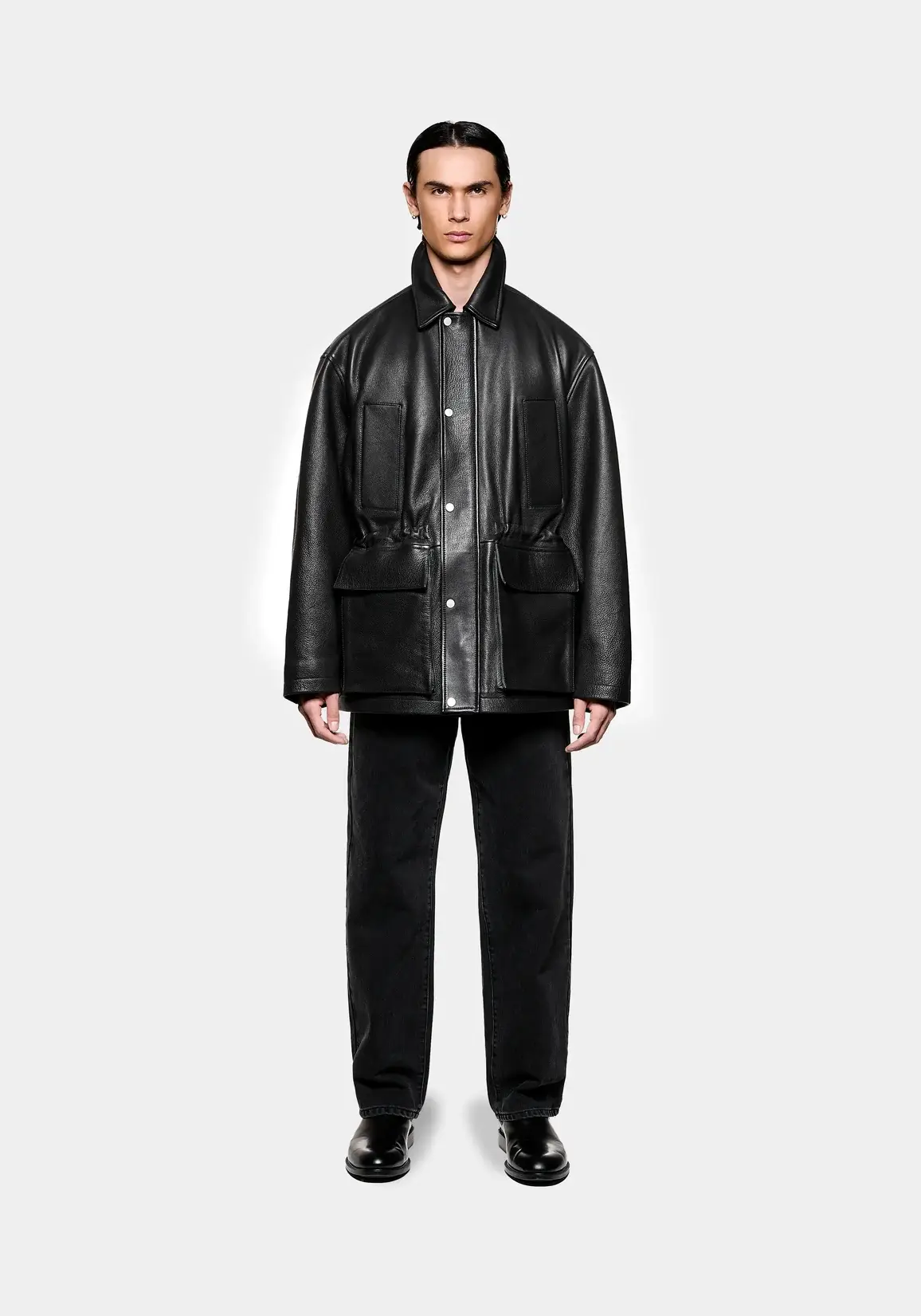 Mki Leather Hunting Coat (1) Mki Leather Hunting Coat (1)