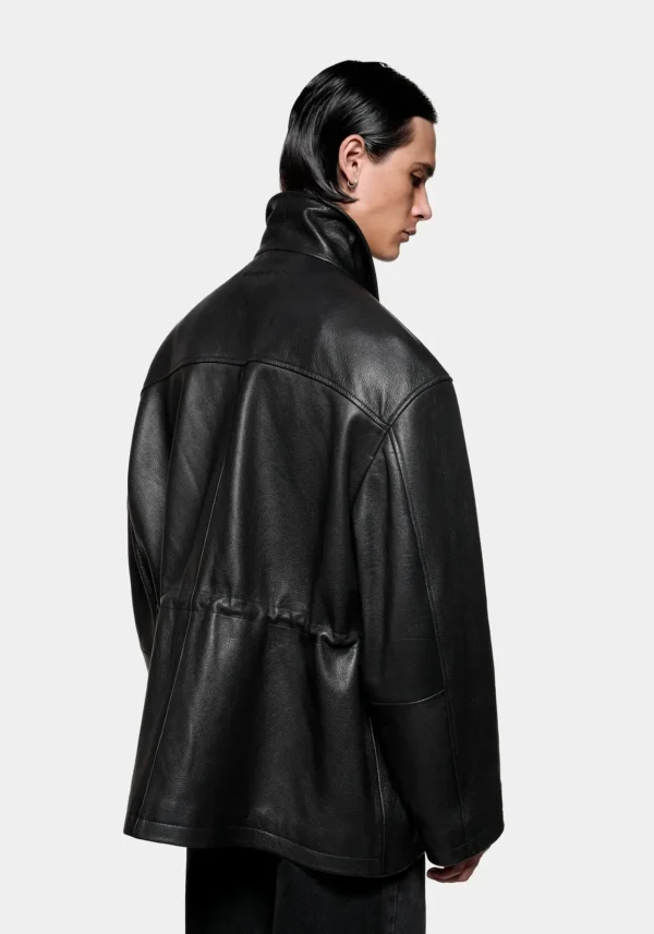 Mki Leather Hunting Coat (9)