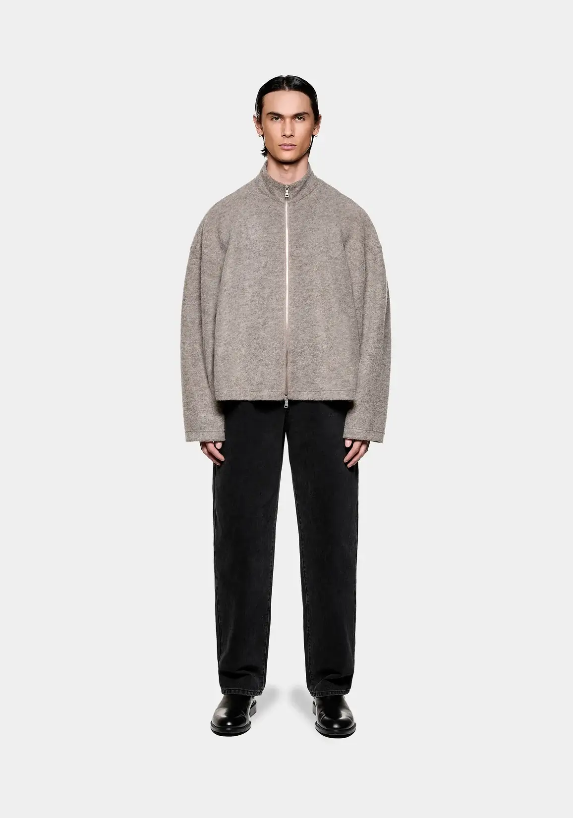 Mki Pressed Wool Track Jacket (1) Mki Pressed Wool Track Jacket (1)