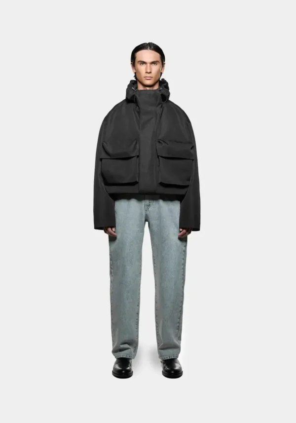 Mki Tech Canvas Hooded Jacket (1)