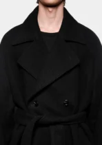 Mki Wool Double Breasted Overcoat (5)